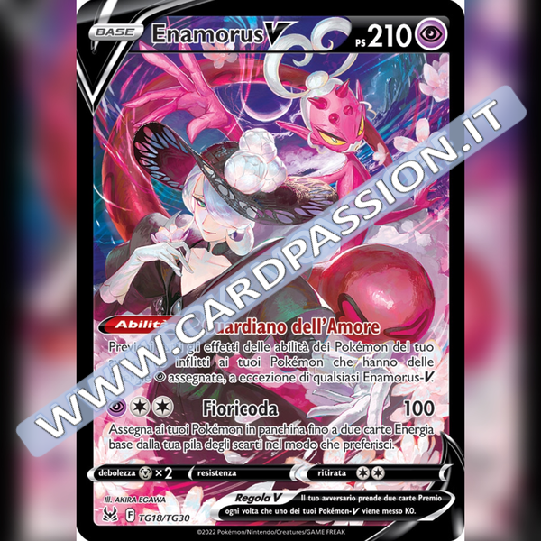 TG18/TG30 Enamorus V | Origine Perduta - Card Passion
