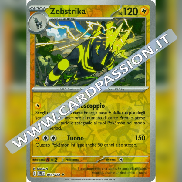 063/182 Zebstrika Reverse | Paradosso Temporale