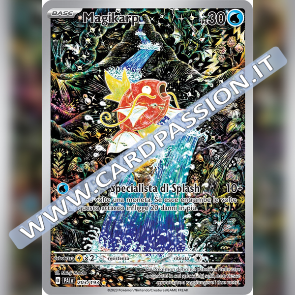 203/193 Magikarp Illustrazione Rara | Evoluzioni a Paldea