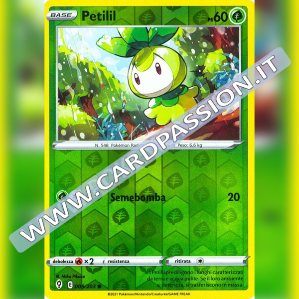 009/203 Petilil Reverse | Evoluzioni Eteree - Card Passion