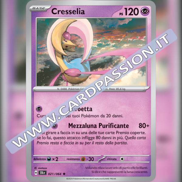021/064 Cresselia Holo | Segreto Fiabesco