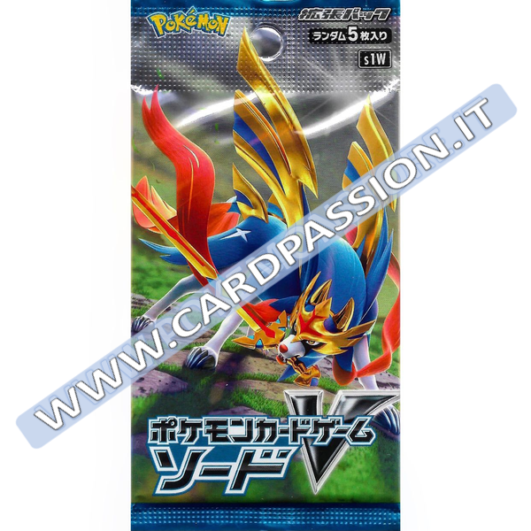 ★ Sword (S1W) | pacchetto da 5 carte (JAP) - Card Passion