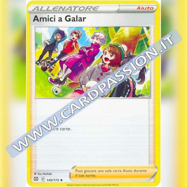 140/172 Amici a Galar | Astri Lucenti - Card Passion