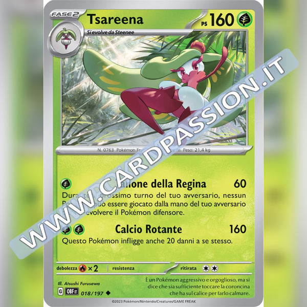 018/197 Tsareena | Ossidiana Infuocata