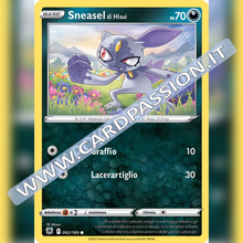 092/189 Sneasel di Hisui Comune | Lucentezza Siderale - Card Passion