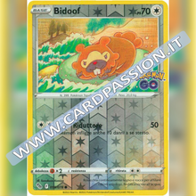 059/078 Bidoof Comune Reverse | Pokemon GO - Card Passion