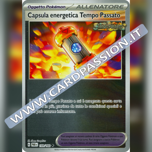 159/182 Capsula Energetica Tempo Passato Reverse | Paradosso Temporale
