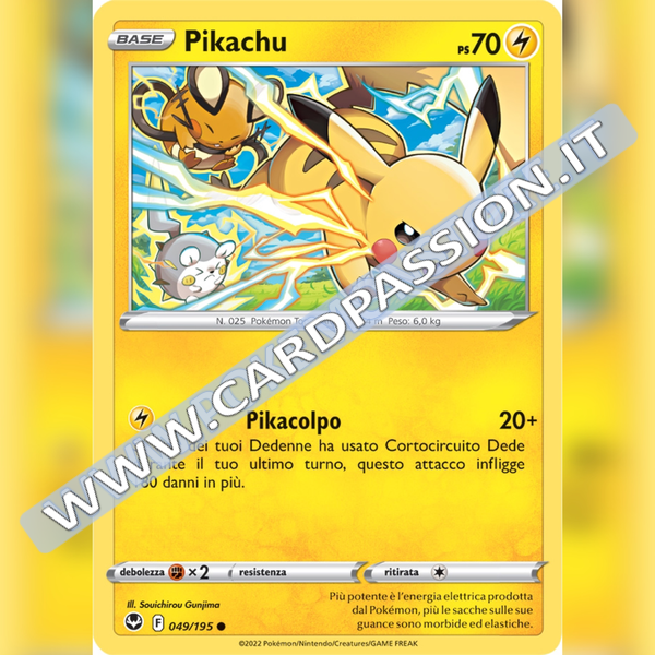 049/195 Pikachu | Tempesta Argentata