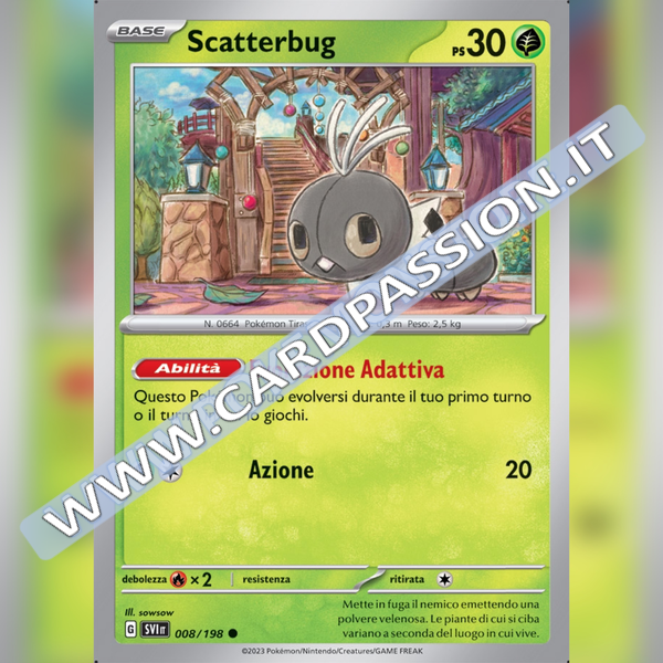 008/198 Scatterbug | Scarlatto e Violetto