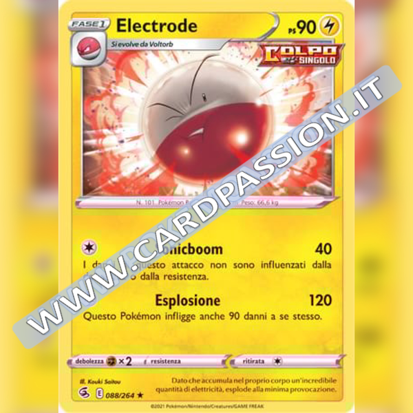 088/264 Electrode | Colpo Fusione - Card Passion