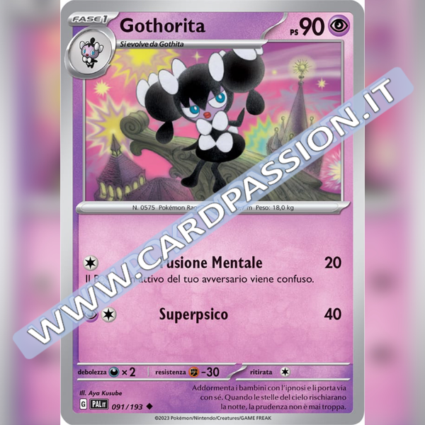 091/193 Gothorita | Evoluzioni a Paldea