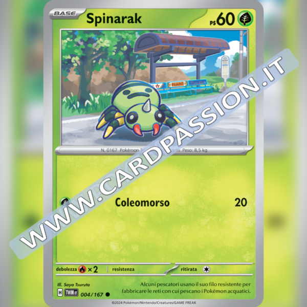 004/167 Spinarak | Crepuscolo Mascherato