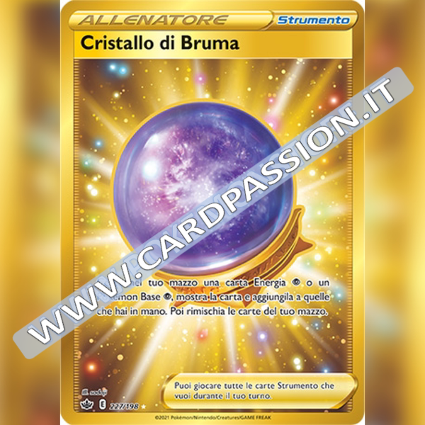 227/198 Cristallo di Bruma Gold | Regno Glaciale - Card Passion