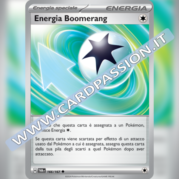 166/167 Energia Boomerang | Crepuscolo Mascherato