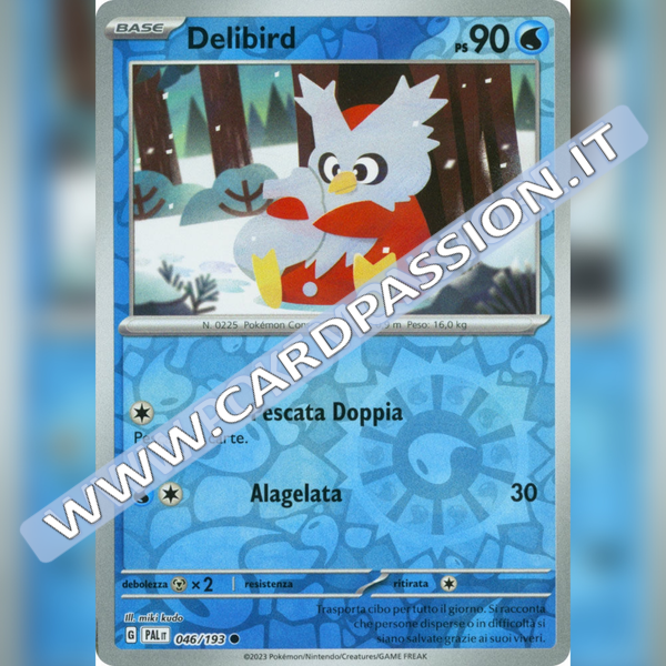 046/193 Delibird Reverse | Evoluzioni a Paldea