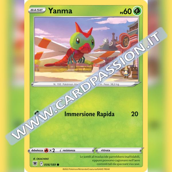 006/189 Yanma Comune | Lucentezza Siderale - Card Passion