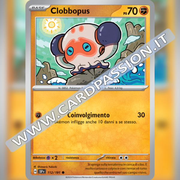 112/191 Clobbopus | Scintille Folgoranti
