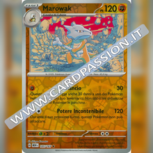 105/165 Marowak Reverse | Scarlatto e Violetto 151
