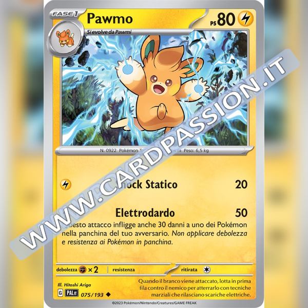 075/193 Pawmo | Evoluzioni a Paldea