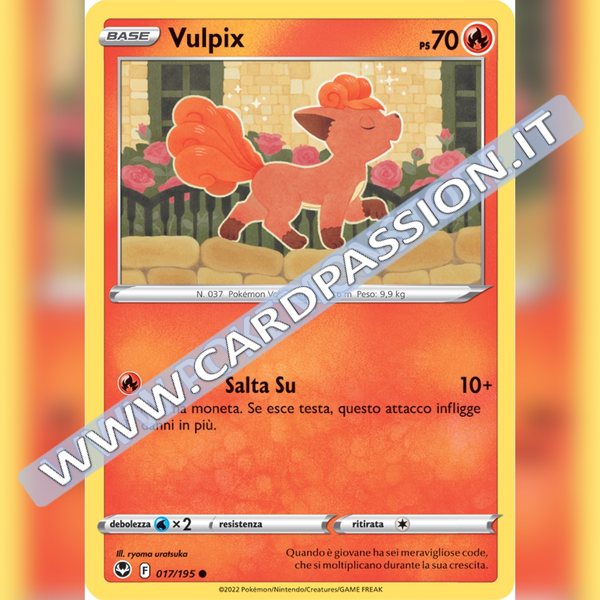 017/195 Vulpix | Tempesta Argentata