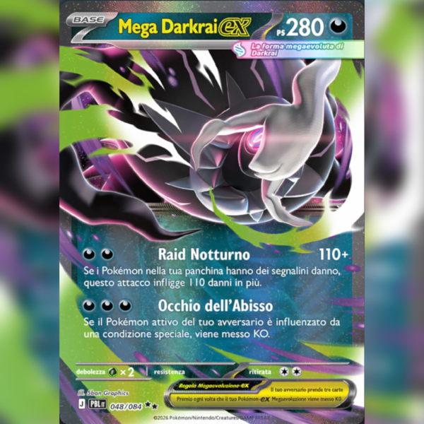 048/084 Mega Darkrai-ex | Buio Pesto
