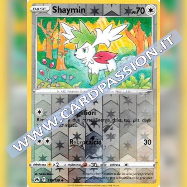 115/159 Shaymin Reverse | Zenit Regale