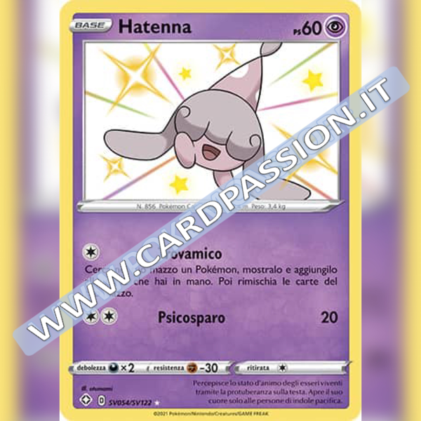 SV054/SV122 Hatenna Baby Shiny | Destino Splendente - Card Passion