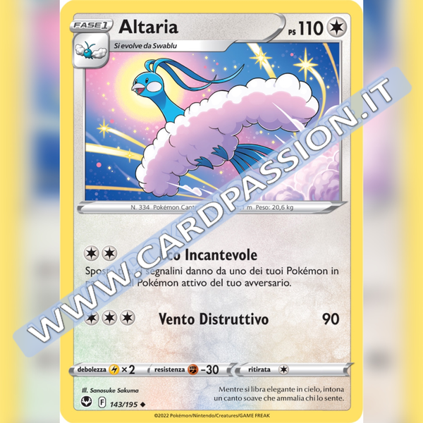 143/195 Altaria | Tempesta Argentata