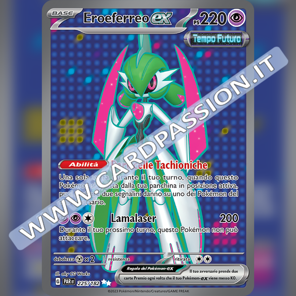 225/182 Eroeferreo ex (Full Art) | Paradosso Temporale