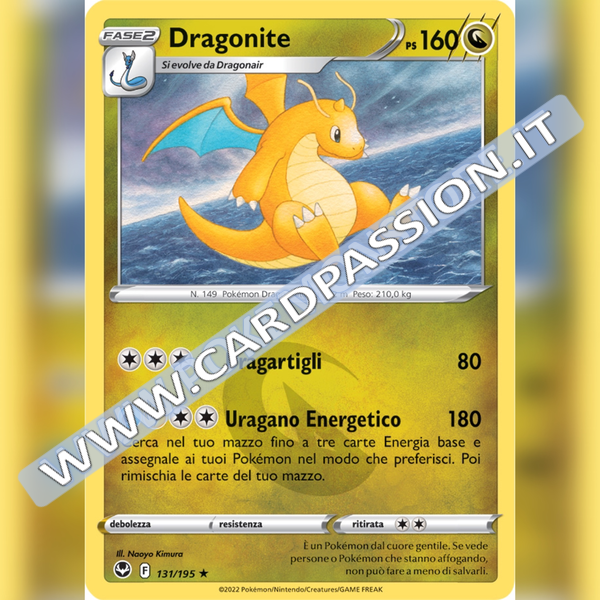 131/195 Dragonite Holo | Tempesta Argentata