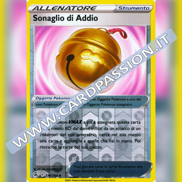 234/264 Sonaglio di Addio Reverse | Colpo Fusione - Card Passion
