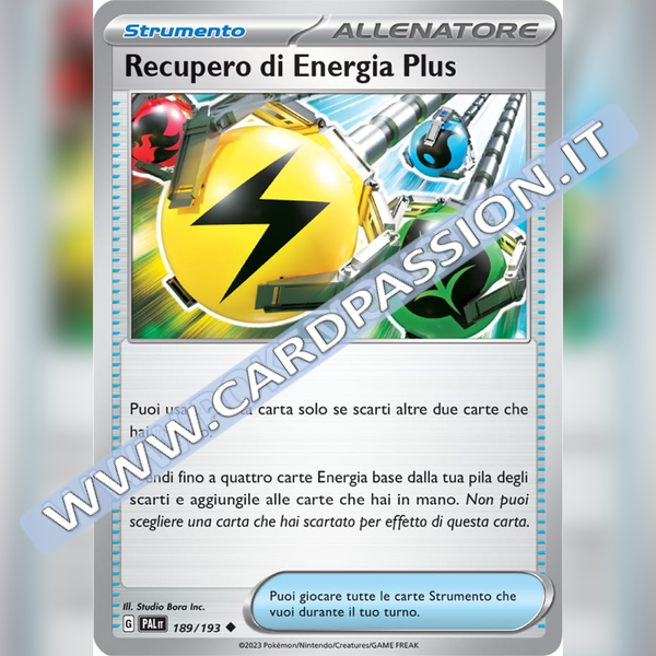 189/193 Recupero di Energia Plus | Evoluzioni a Paldea