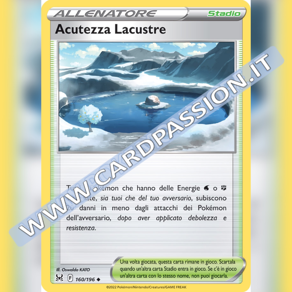 160/196 Acutezza Lacustre | Origine Perduta - Card Passion