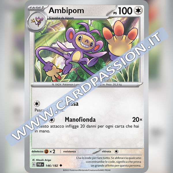 146/182 Ambipom | Paradosso Temporale