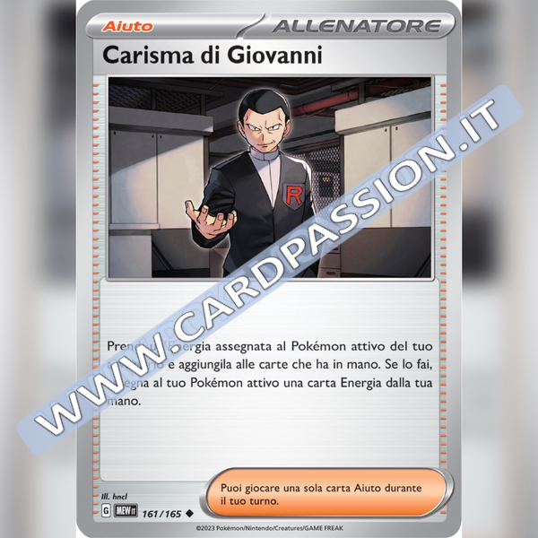 161/165 Carisma di Giovanni | Scarlatto e Violetto 151