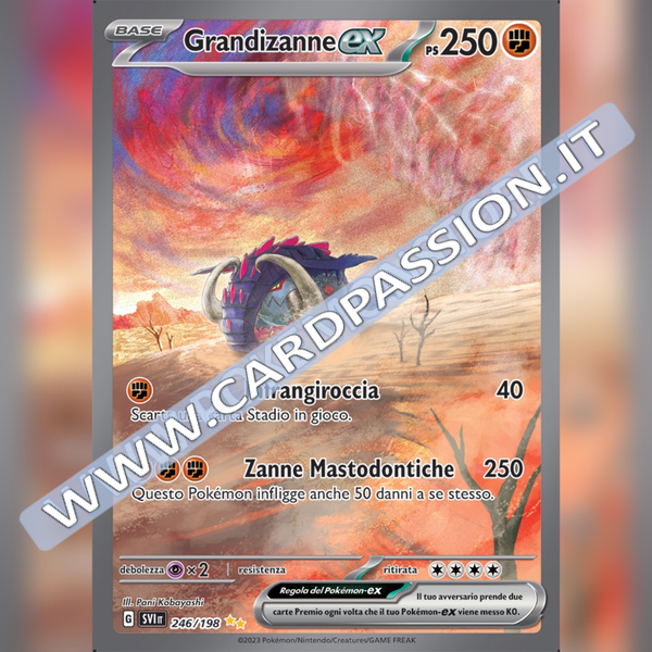 246/198 Grandizanne ex (Alternative Art) | Scarlatto e Violetto