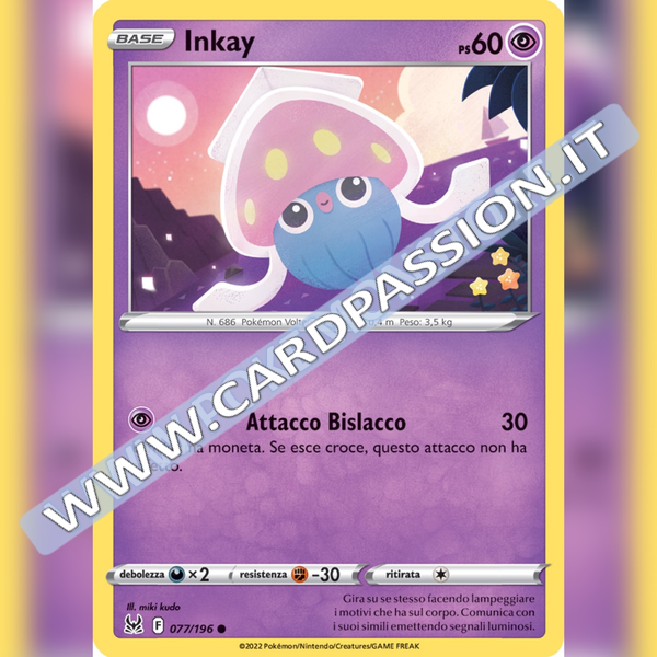 077/196 Inkay | Origine Perduta - Card Passion