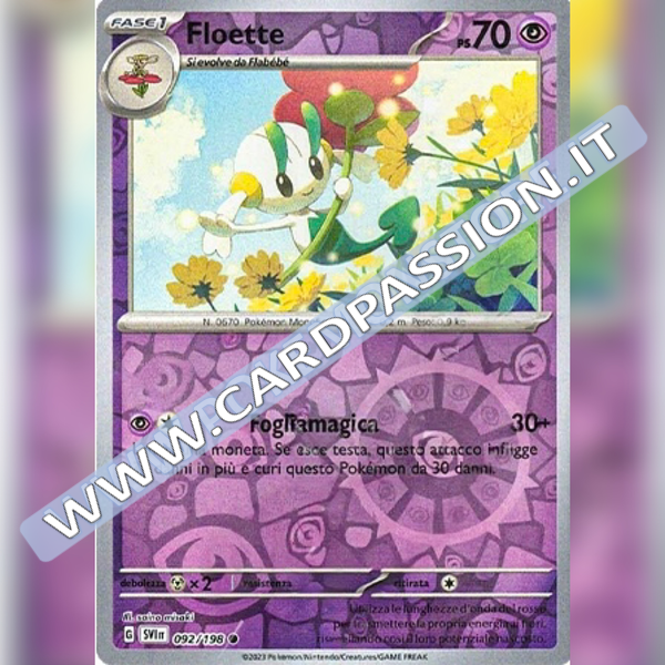 092/198 Floette Reverse | Scarlatto e Violetto