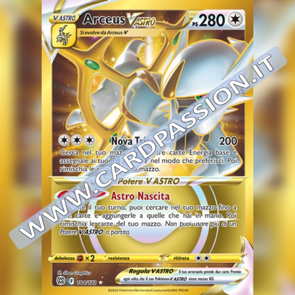 184/172 Arceus VAstro Gold | Astri Lucenti - Card Passion