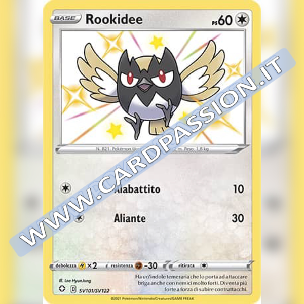 SV101/SV122 Rookidee Baby Shiny | Destino Splendente - Card Passion
