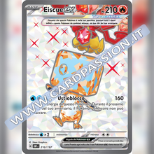210/197 Eiscue ex (Full Art) | Ossidiana Infuocata