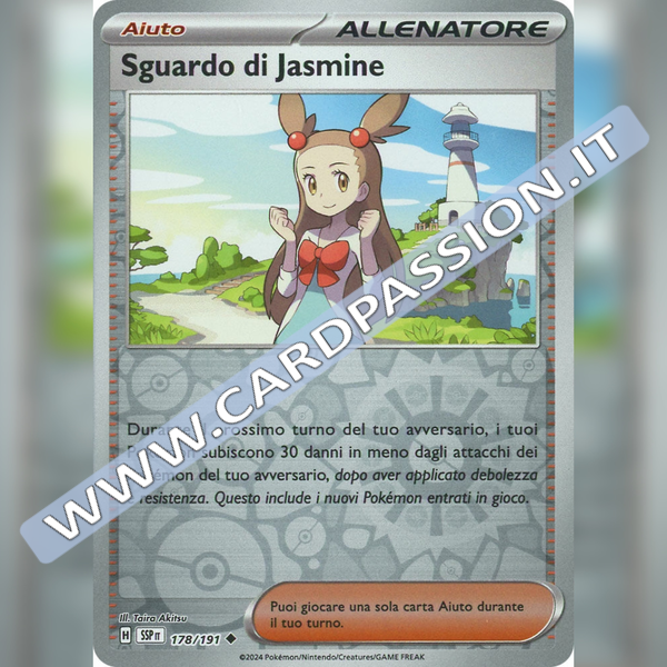 178/191 Sguardo di Jasmine Reverse | Scintille Folgoranti