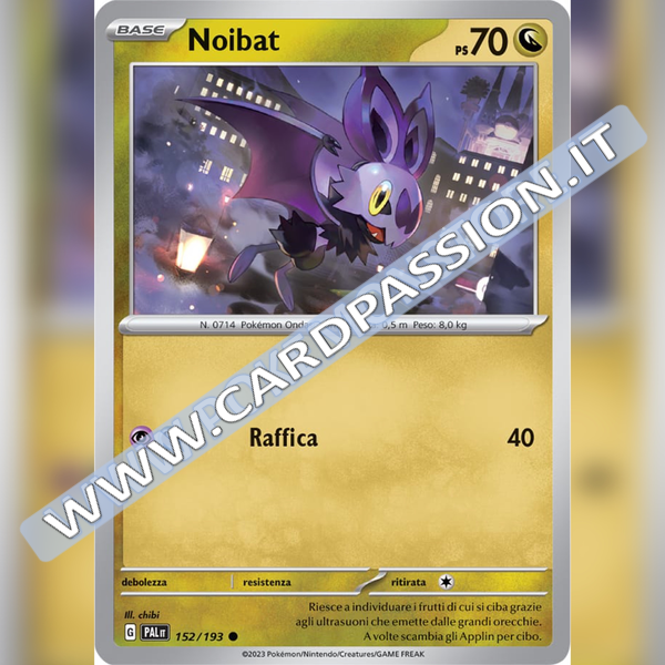 152/193 Noibat | Evoluzioni a Paldea