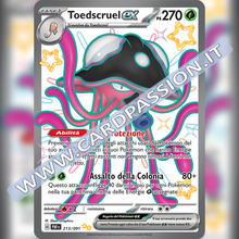 213/091 Toedscruel ex Ultra Shiny | Destino di Paldea