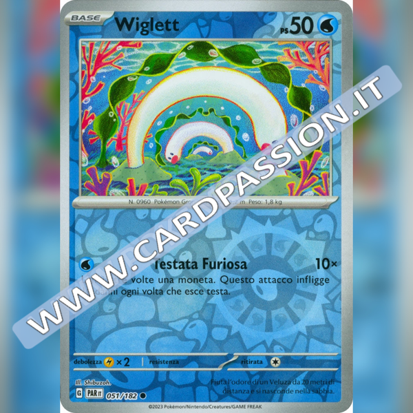 051/182 Wiglett Reverse | Paradosso Temporale