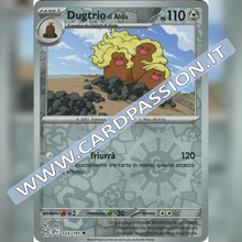 123/191 Dugtrio di Alola Reverse | Scintille Folgoranti