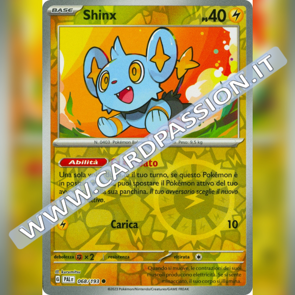 068/193 Shinx Reverse | Evoluzioni a Paldea