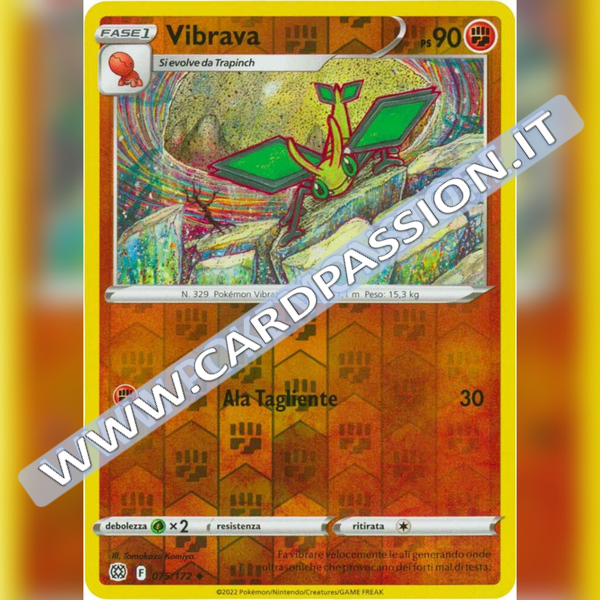 075/172 Vibrava Reverse | Astri Lucenti - Card Passion