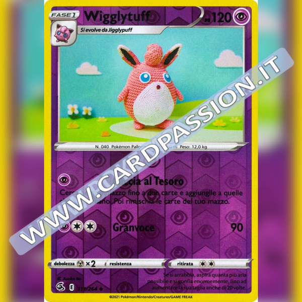 111/264 Wigglytuff Reverse | Colpo Fusione - Card Passion