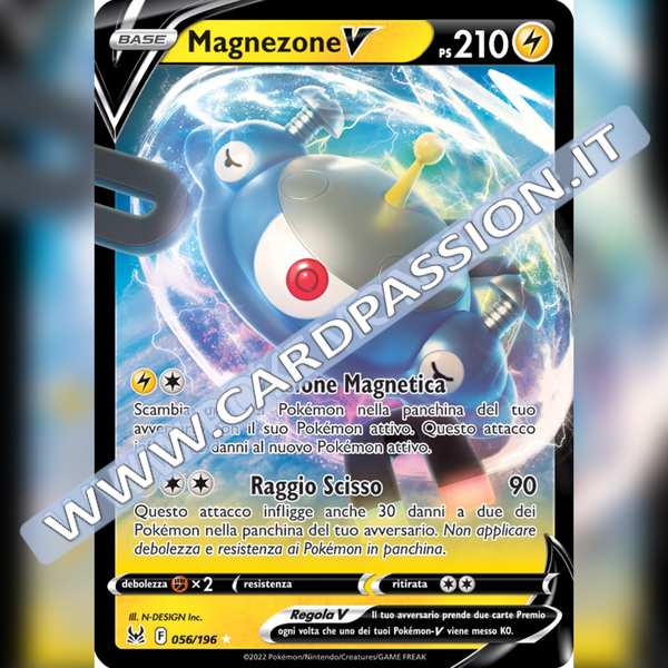 056/196 Magnezone V | Origine Perduta - Card Passion
